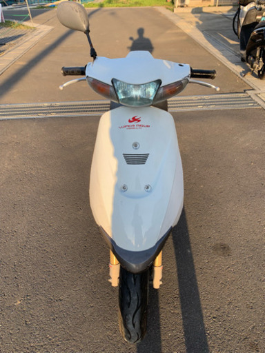 特別値下げ中 スズキZZ CA1PB 白 2ストオイルおまけ付き