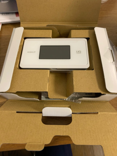 wifiルータ（保証書付）新品同様
