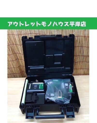 新品 HIKOKI インパクトドライバ WH18DDL2 2LXPK 18V バッテリ2個 充電器 ケース付 アグレッシブグリーン 日立 ハイコーキ  ☆ PayPay(ペイペイ)決済可能 ☆ 札幌市 豊平区 平岸