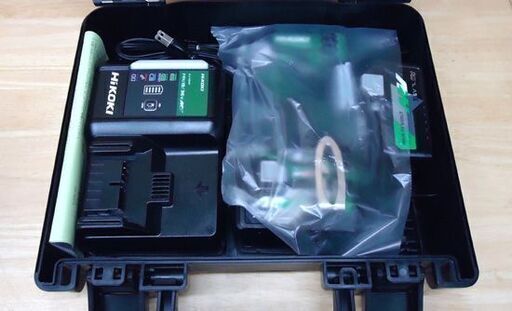 新品 HIKOKI インパクトドライバ WH18DDL2 2LXPK 18V バッテリ2個 充電器 ケース付 アグレッシブグリーン 日