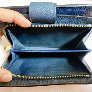 COACH  ネイビー財布の画像
