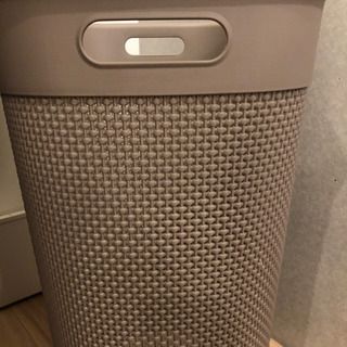 ランドリーハンパー FILO 55L ニトリ グレー ２個 ランドリーバスケットの画像