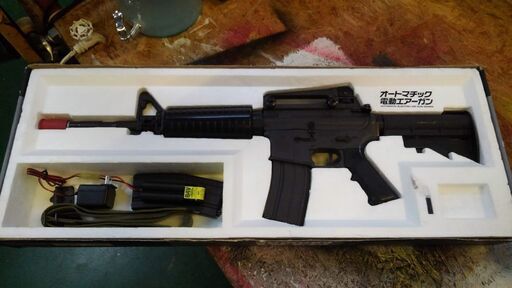 値下げしました【店舗同時販売中】マルイ　M4A1　電動ガン　すぐに遊べるセット【店頭ご来店購入限定】
