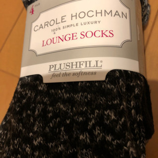1014 展示品 CAROLE HOCHMAN ロングソックス4足組 4-10 SHOE SIZEの画像