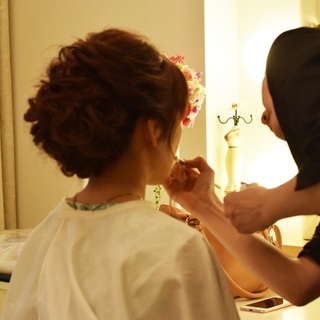ヘアメイクモデル、メイクモデル募集の画像