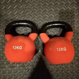 ケトルベル12kg×2個の画像
