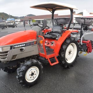 未使用ロータリ付属 ヤンマー 24馬力 トラクター AF-24 ...