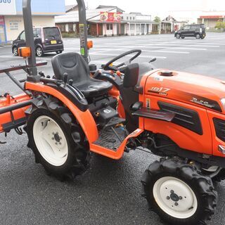 クボタ 17馬力 トラクター JB17X 整備済み品 85h 自社配送可(地域限定) 引き取り歓迎の画像