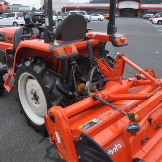 クボタ 21馬力 トラクター 水平/耕深/AD倍速/クリープ 652h 整備済み品 自社配送可（地域限定） 引き取り歓迎の画像