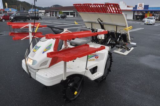 ヤンマー 4条植 田植え機 VP4C ペダル変速 6.2馬力 セル付き ロータリ式 整備済み品 自社配送可(地域限定) 引き取り歓迎