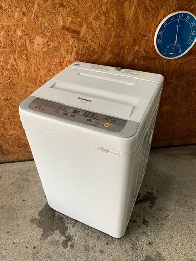 D1505　パナソニック　洗濯機　5㎏　2016年　M