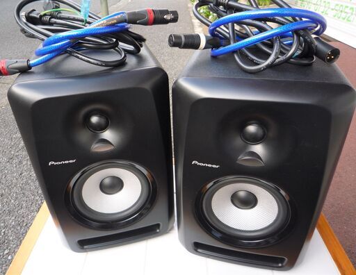 ☆パイオニア Pioneer S-DJ50X SPEAKER 5インチ アクティブモニタースピーカー◆2018/2019年製・クリアで広がりのある中高音を実現