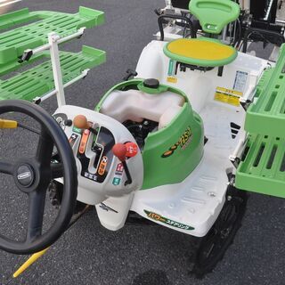ヤンマー田植機 4条植え Pes-1 パワステ リコイル クランク式 歩っとハンドル♪ 自社配送可(地域限定) 引き取り歓迎の画像