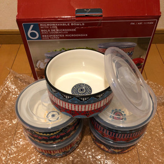 106 展示品 ボウル ふた付 電子レンジ・食洗器・冷凍庫対応 ...