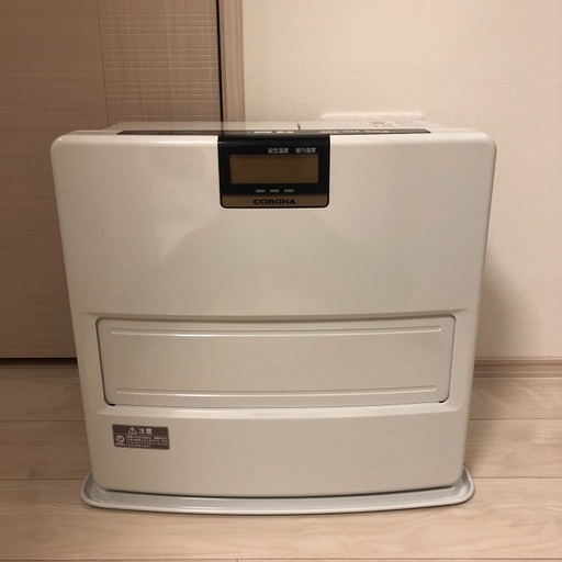 コロナ石油ファンヒーター（ホワイト）
