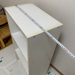 三段ボックス　白　シンプル　