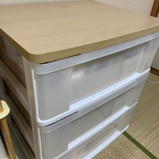 収納ケース3段の画像