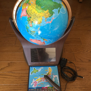 しゃべる地球儀 パーフェクトグローブ ネオビジョンプレミアム PG-NV18の画像