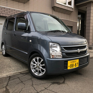 スズキ ワゴンR 4WD マニュアル ダウンサス 車検付！