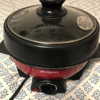 ミニグリルパン　鍋　電気　1人用の画像