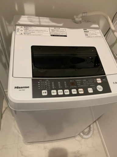 洗濯機　5.5kg