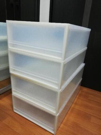 (済)無印良品 衣装ケース、収納ケース