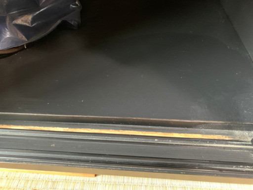 スライド式　ワードローブ　天然木