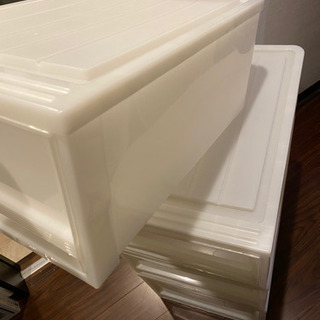 衣類収納　カラーボックス　4段の画像