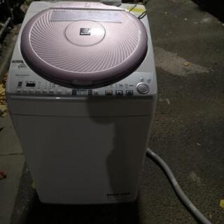 シャープ　洗濯機　乾燥機能付き　美品の画像