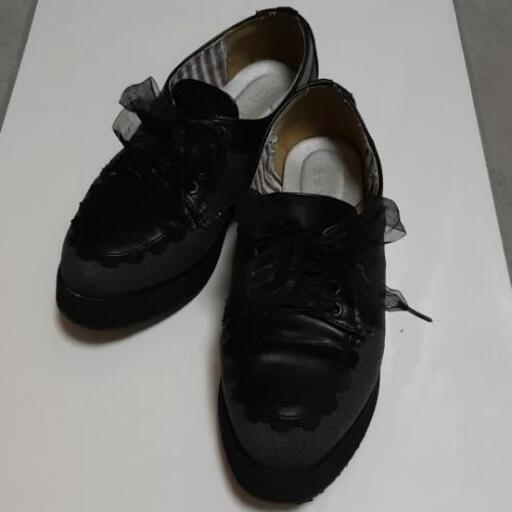 レースアップシューズ(axes femme)24.5～25cmくらい