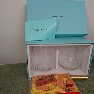 TIFFANY ティファニー ペアタンブラー 未使用 美品 配達無料サービスの画像