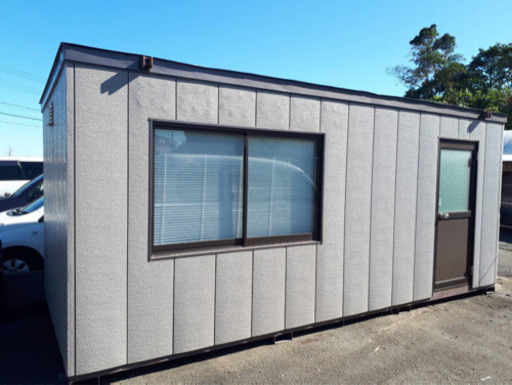 【美品】プレハブユニットハウス/仮設事務所/仮設ハウス