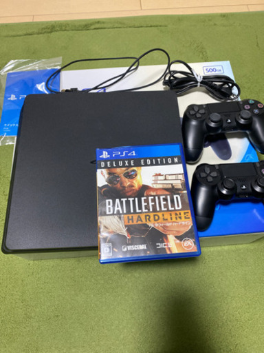 お得！PS4 CUH-2000 500GB コントローラー2個 ソフト付き