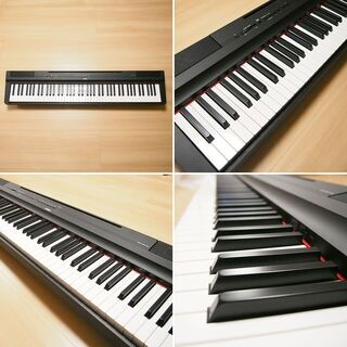 【新品未使用】 ヤマハ 電子ピアノ Pシリーズ 88鍵盤 P-125B ブラックの画像