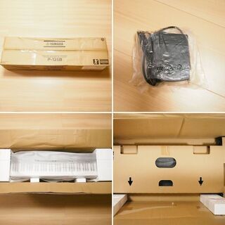 【新品未使用】 ヤマハ 電子ピアノ Pシリーズ 88鍵盤 P-125B ブラックの画像
