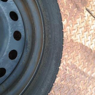 155/65R14 夏4本2015年製スズキホイールカバー付　の画像