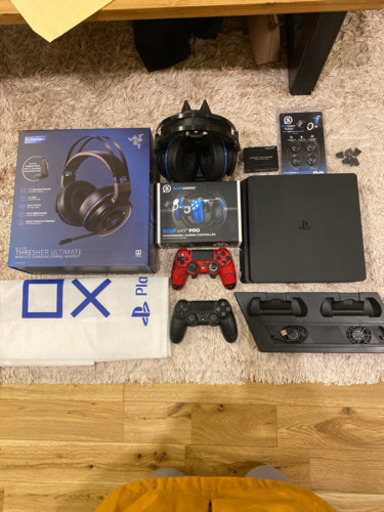ps4本体+スカフコントローラー+razer ultimate thresher