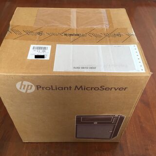 【未開封新品】HP ProLiant MicroServer G...