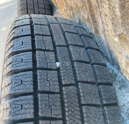 バリ山！2015年製 155/65R13 トーヨー ガリット G5 ZACK JP-110 13×4.5j+42 PCD100/4H スタッドレスタイヤ 4本 軽自動車