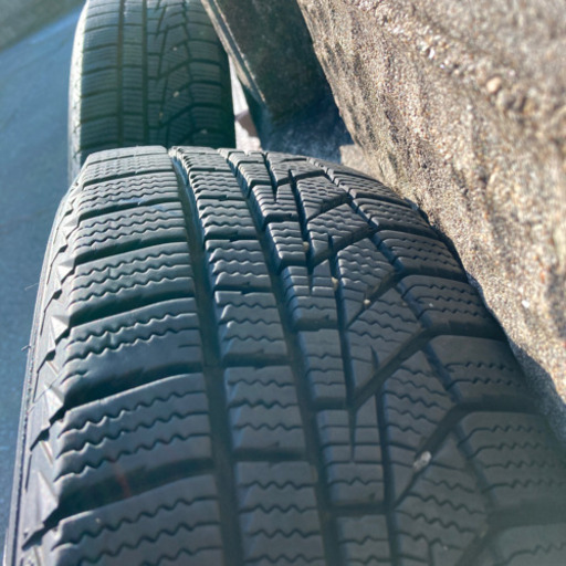 バリ山！2016年製 155/65R14 KIZUNA 14×4.5j+43 PCD100/4H スタッドレスタイヤ 4本 検:軽自動車 タント ムーヴ ワゴンR ミラ