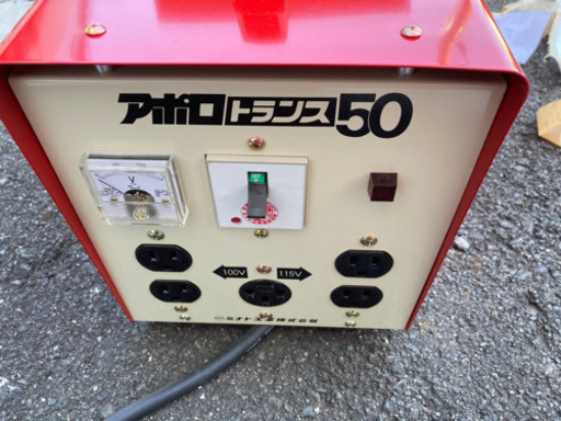 新品トランス200ボルトから100/115V,50/60ヘルツ