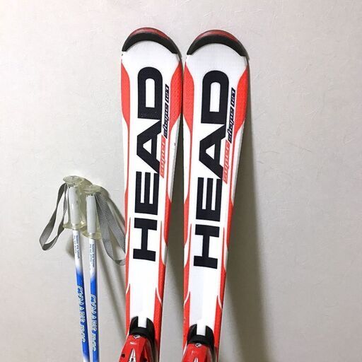 -高価買取- Reuse Store C's 【ジュニア カービングスキーセット】HEAD ヘッド★板127/靴22★男の子 スキー授