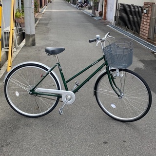 27インチ　トンボ　グリーン/シルバー　美品