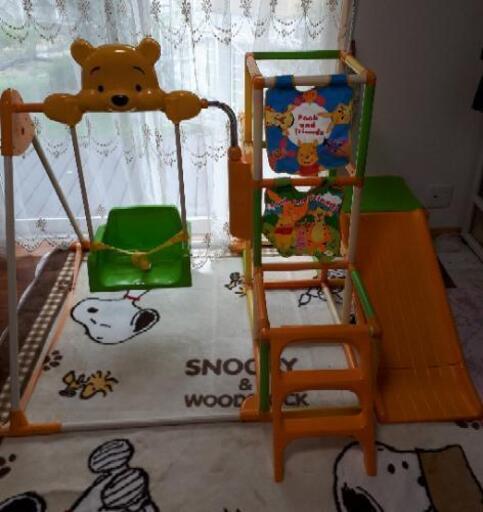 お譲り先が、決まりました。プーさん　室内ジャングルジム