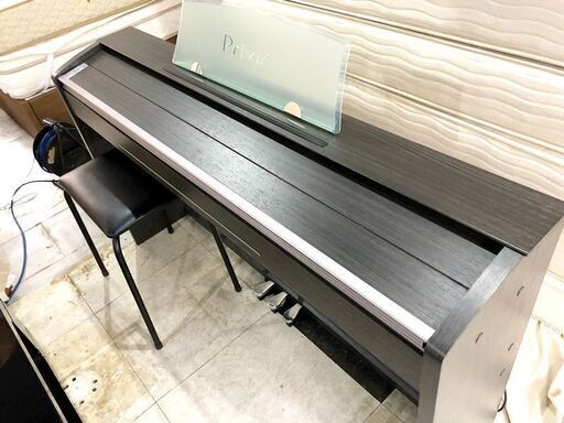 札幌近郊　送料無料　CASIO カシオ 電子ピアノ 88鍵盤 Privia プリヴィア PX-720 2008年製 椅子付