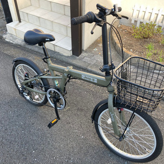 JEEP　折りたたみ自転車 ジープ（Jeep） JE-20G 折り畳み自転車 20インチ 6段変速