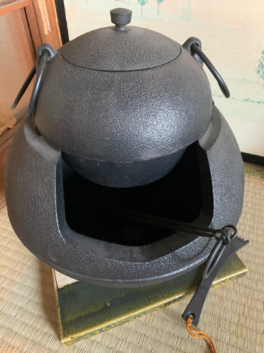 南部鐵　茶釜セット‼️