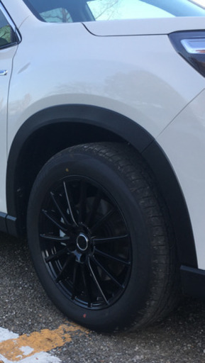 アルミホイール　18インチ　黒色4本　汎用性あります