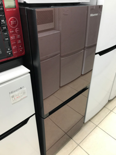 Hisense HR-G13A-BR 2017年製 134L 冷蔵庫