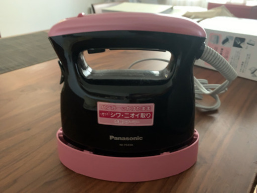 取引予定あり　パナソニック　衣類スチーマー